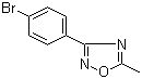 3-(4-溴苯基)-5-甲基-1,2,4-恶二唑分子结构 (CAS 118183-92-9)