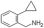 2-Cyclopropylbenzenemethanamine molecular structure (CAS 118184-66-0)
