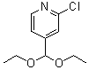2-Chloro-4-(diethoxymethyl)pyridine molecular structure (CAS 118287-89-1)
