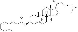 胆甾烯基癸酸酯分子结构 (CAS 1183-04-6)