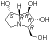 Hexahydro-3-(hydroxymethyl)-1H-pyrrolizine-1,2,7-triol molecular structure (CAS 118396-02-4)
