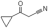 3-环丙基-3-氧代丙腈分子结构 (CAS 118431-88-2)