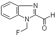 1-(氟甲基)-1H-苯并咪唑-2-甲醛分子结构 (CAS 118469-08-2)