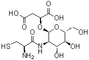 Bacillithiol molecular structure (CAS 1184928-91-3)