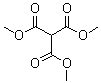 甲烷三甲酸三甲酯分子结构 (CAS 1186-73-8)