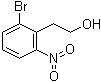2-Bromo-6-nitrobenzeneethanol molecular structure (CAS 118665-02-4)