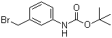 tert-Butyl 3-(bromomethyl)phenylcarbamate molecular structure (CAS 118684-32-5)