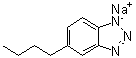 5-Butyl-1H-benzotriazole sodium salt molecular structure (CAS 118685-34-0)