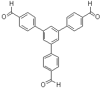 1,3,5-Tris(4-formylphenyl)benzene molecular structure (CAS 118688-53-2)