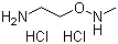 2-[(Methylamino)oxy]ethanamine hydrochloride molecular structure (CAS 1187830-44-9)
