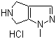 1,4,5,6-Tetrahydro-1-methylpyrrolo[3,4-c]pyrazole hydrochloride molecular structure (CAS 1187830-68-7)