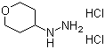 (Tetrahydro-2H-pyran-4-yl)hydrazine hydrochloride (1:2) molecular structure (CAS 1187974-47-5)