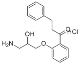 N-去丙基普罗帕酮盐酸盐分子结构 (CAS 1188263-52-6)