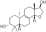 ent-14,16-环氧基-8-海松烯-3,15-二醇分子结构 (CAS 1188281-98-2)