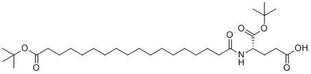 Octa(OtBu)-Glu-OtBu molecular structure (CAS 1188328-39-3)