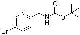tert-Butyl [(5-bromopyridin-2-yl)methyl]carbamate molecular structure (CAS 1188477-11-3)