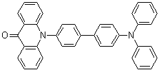 10-[4'-(二苯基氨基)联苯-4-基]-9(10H)-吖啶酮分子结构 (CAS 1188546-10-2)