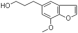 7-甲氧基-5-苯并呋喃丙醇分子结构 (CAS 118930-92-0)