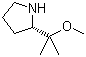 (2S)-(2-甲氧基丙烷-2-基)吡咯烷分子结构 (CAS 118971-00-9)