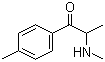 2-(甲基氨基)-1-(4-甲基苯基)-1-丙酮分子结构 (CAS 1189805-46-6)