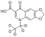 Oxolinic Acid-d5 molecular structure (CAS 1189890-98-9)