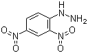 2,4-二硝基苯肼分子结构 (CAS 119-26-6)