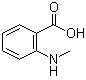 2-(甲基氨基)苯甲酸分子结构 (CAS 119-68-6)