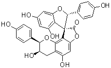 结构式 CAS# 1190070-91-7, Abiesinol F