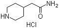 4-Piperidineacetamide hydrochloride molecular structure (CAS 1190194-62-7)