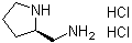 (R)-2-Pyrrolidinemethanamine dihydrochloride molecular structure (CAS 119020-04-1)