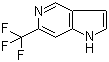 6-(Trifluoromethyl)-1H-pyrrolo[3,2-c]pyridine molecular structure (CAS 1190315-48-0)