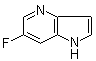 6-氟-1H-吡咯并[3,2-b]吡啶分子结构 (CAS 1190320-33-2)