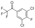 1-(3,5-dichloro-4-fluorophenyl)-2,2,2-trifluoro-Ethanone molecular structure (CAS 1190865-44-1)