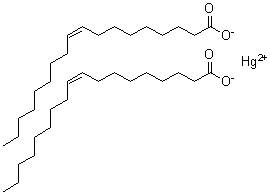油酸汞分子结构 (CAS 1191-80-6)