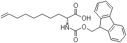 (R)-N-Fmoc-2-(7'-octenyl)glycine molecular structure (CAS 1191429-20-5)
