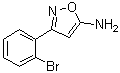 3-(2-Bromophenyl)-5-isoxazolamine molecular structure (CAS 119162-51-5)