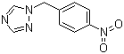 1-(4-Nitrophenyl)methyl-1,2,4-triazole molecular structure (CAS 119192-09-5)