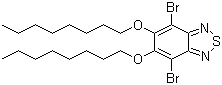 4,7-Dibromo-5,6-bis(octyloxy)-2,1,3-benzothiadiazole molecular structure (CAS 1192352-08-1)