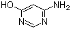 4-氨基-6-羟基嘧啶分子结构 (CAS 1193-22-2)