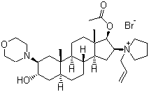 罗库溴铵分子结构 (CAS 119302-91-9)