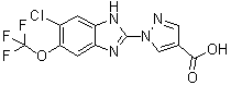 结构式 CAS# 1193383-09-3, JNJ 42041935