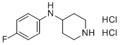 N-(4-fluorophenyl)piperidin-4-amine dihydrochloride molecular structure (CAS 1193389-70-6)