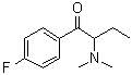 2-(Dimethylamino)-1-(4-fluorophenyl)-1-butanone molecular structure (CAS 119344-66-0)