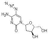 5-Azido-2'-deoxycytidine molecular structure (CAS 1193451-72-7)