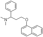 N,N-二甲基-alpha-[2-(1-萘氧基)乙基]苄胺分子结构 (CAS 119356-76-2)