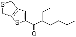 1-(4,6-Dihydrothieno[3,4-b]thien-2-yl)-2-ethyl-1-hexanone molecular structure (CAS 1194605-72-5)