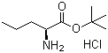 L-Norvaline tert-butyl ester hydrochloride molecular structure (CAS 119483-47-5)