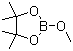 structure of CAS# 1195-66-0, 2-Methoxy-4,4,5,5-tetramethyl-1,3,2-dioxaborolane;Methoxyboronic acid pinacol ester