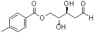 2-Deoxy-D-erythro-pentose 5-(4-methylbenzoate) molecular structure (CAS 1195620-56-4)
