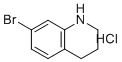7-Bromo-1,2,3,4-tetrahydroquinoline hydrochloride molecular structure (CAS 1195901-53-1)